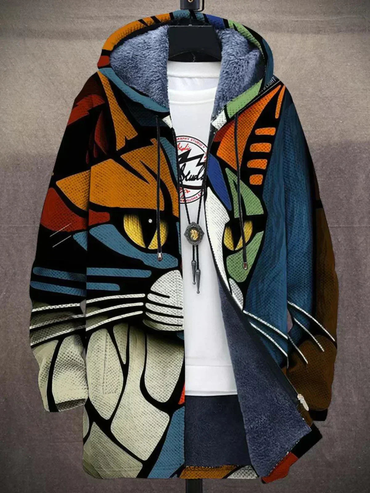 Azalia - Cardigan Artistique Luxueux