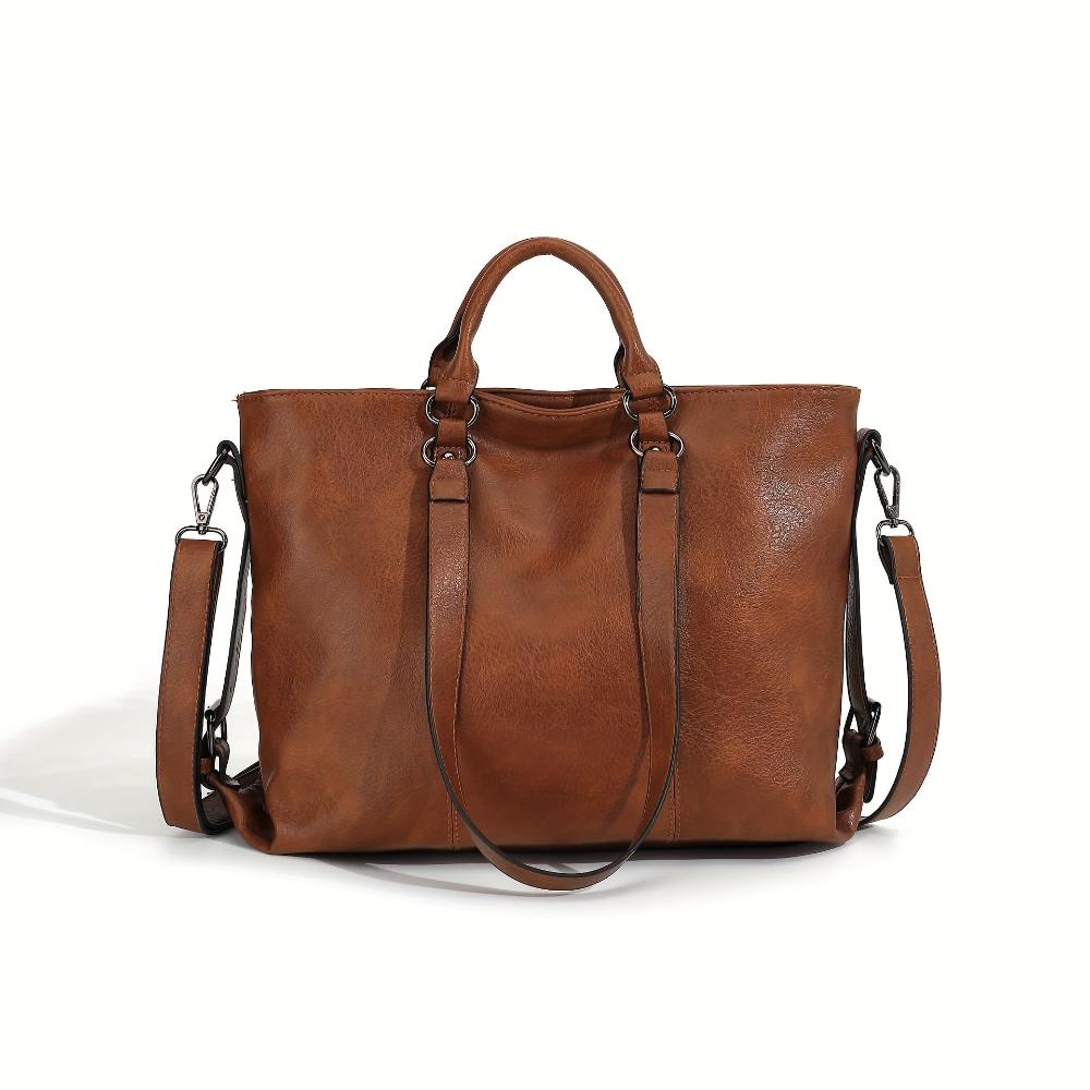 Élégance Classique de Charlotte | Sac Tote Vintage
