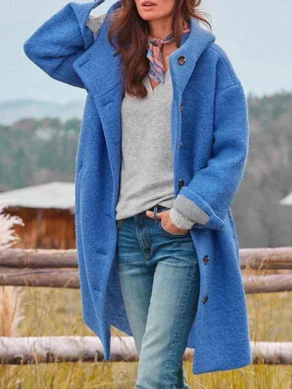 Alexandra | Veste élégante et chaude à capuche pour toutes les saisons
