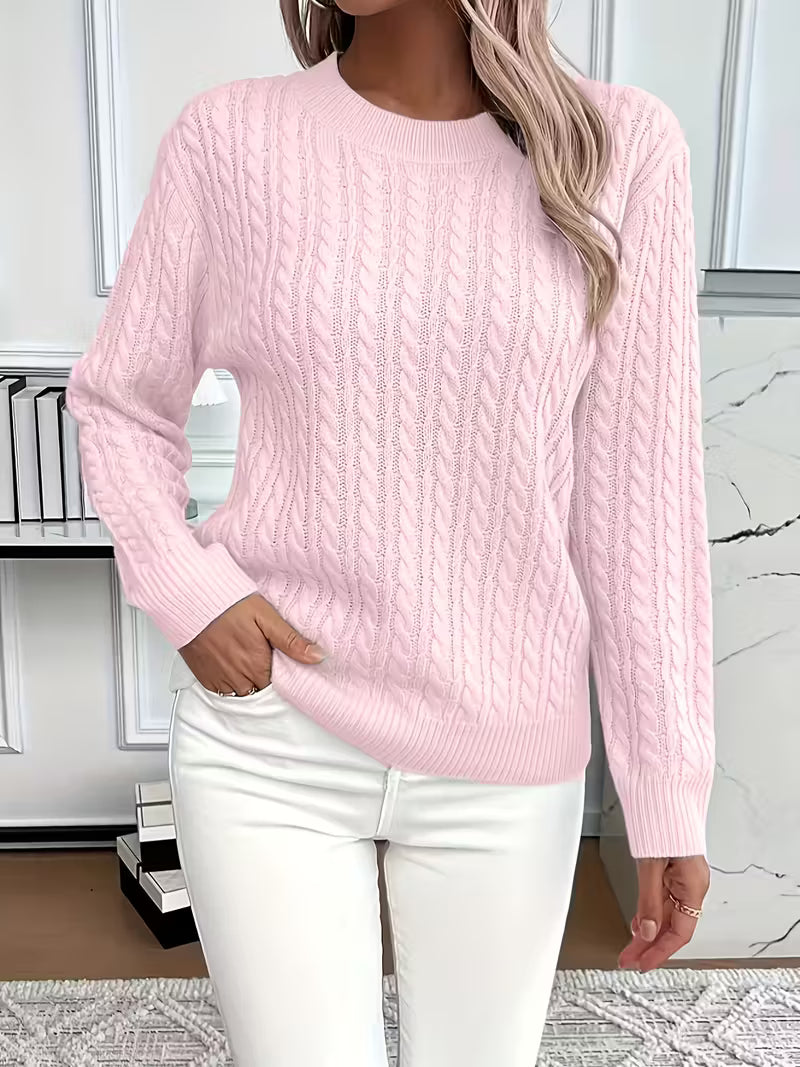 Aria™ | Miękki Sweter Minimalistyczny