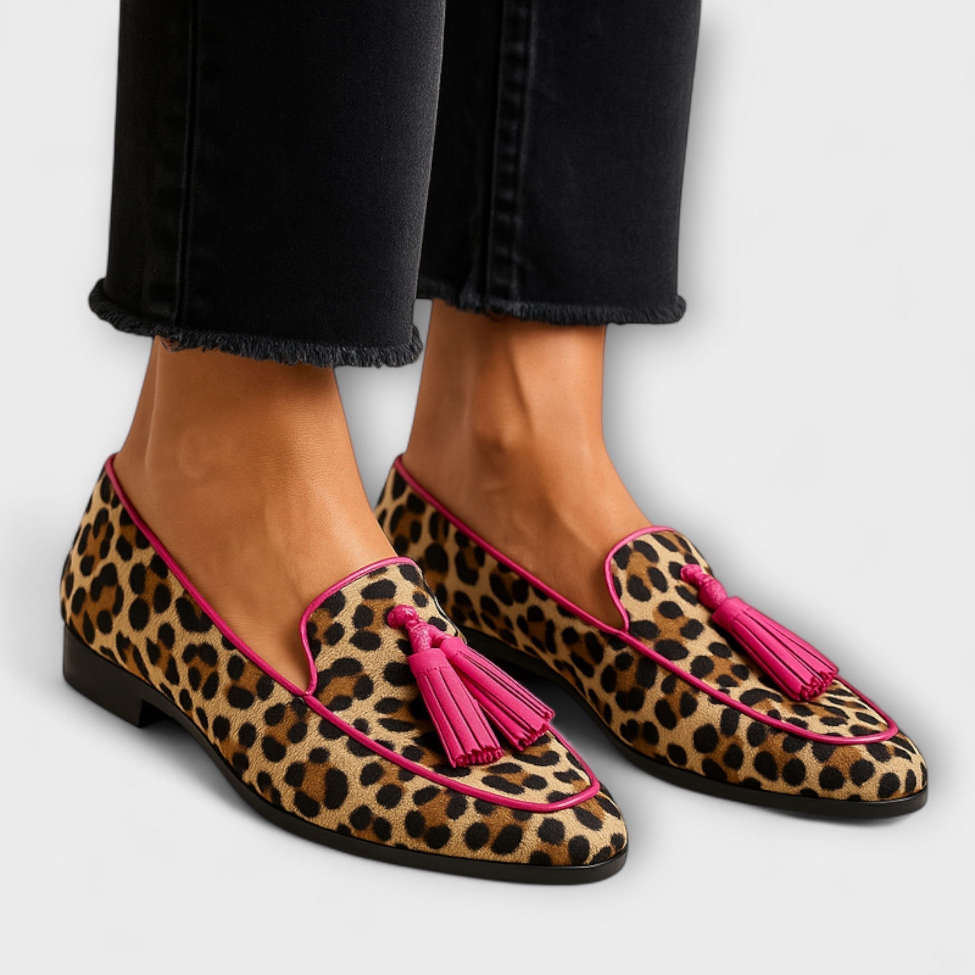 Mireille™ | Fringed Moccasins